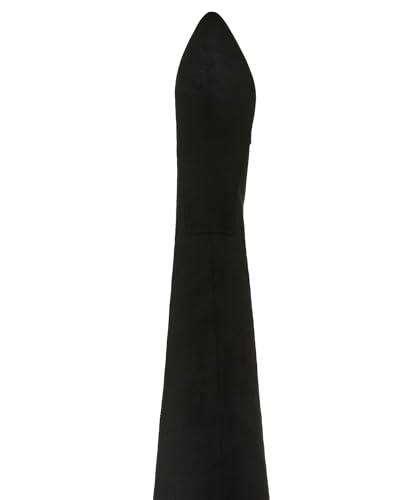 Womens Barnard Zip Up Slip On Knee-High Boots