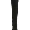 Womens Barnard Zip Up Slip On Knee-High Boots