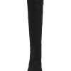 Womens Barnard Zip Up Slip On Knee-High Boots