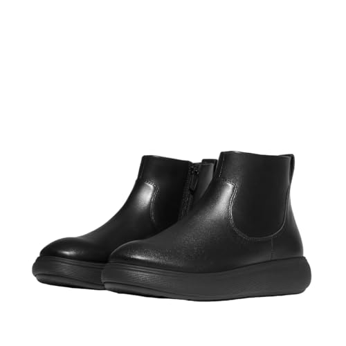 Women's Iq-comff Leather Zip Ankle Boots