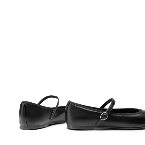 Women's Ballet Flats Mary Jane Shoes, Round Toe Comfortable Dressy Casual Slip-on Work Daily Soft Flat Shoes