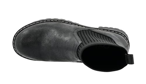 Womens Cabin Fever Bootie - Featuring a Sock Top Upper, A Lug Outsole with a 1-Inch Heel, Comfortable and Cushioned Insoles For
