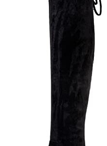 Women's 998 Suede Over The Knee High Boots Low Flat Heel Thigh High Boots for Women