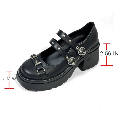 Kawii Shoes Bow Pearl Heels Lolita Platform Heels for Women Lace Cute Mary Janes Pumps