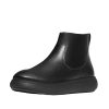 Women's Iq-comff Leather Zip Ankle Boots