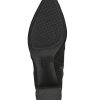 Womens Barnard Zip Up Slip On Knee-High Boots