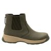 Alegria Womens Frankie Pull On Ankle Leather Chelsea Boot With Heel Zipper
