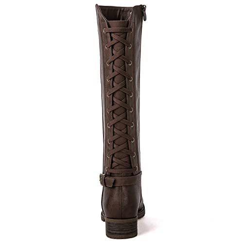 Women's Quilted Knee High Fashion Boots Strappy Boots For Women