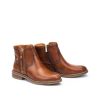 Flat Ankle Boots Leather Aldaya for Woman