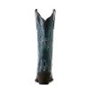 Women's Round Up Collins Western Boot, Fresh Denim, 8.5