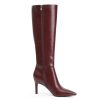 Knee High Boots Women Pointed Toe Tall Boots 3 In Stiletto High Heel Long Boots Side Zipper Dress Knee High Boots