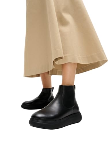 Women's Iq-comff Leather Zip Ankle Boots
