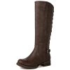 Women's Quilted Knee High Fashion Boots Strappy Boots For Women