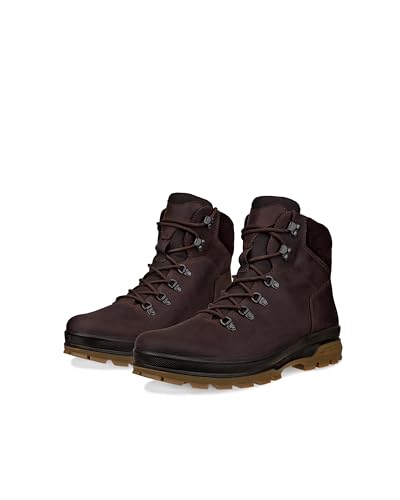Men's Rugged Track Plain Toe High Waterproof Hiking Boot