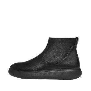Women's Iq-comff Leather Zip Ankle Boots
