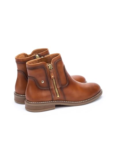 Flat Ankle Boots Leather Aldaya for Woman