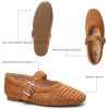 Mary Jane Shoes Women, Mary Jane Flats for Women, Ballet Flats Shoes Round Toe Mary Jane Flats Shoes Dressy Comfortable