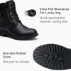 Women's 903 Combat Ankle Boots, Lace up Comfortable Booties Low Heel