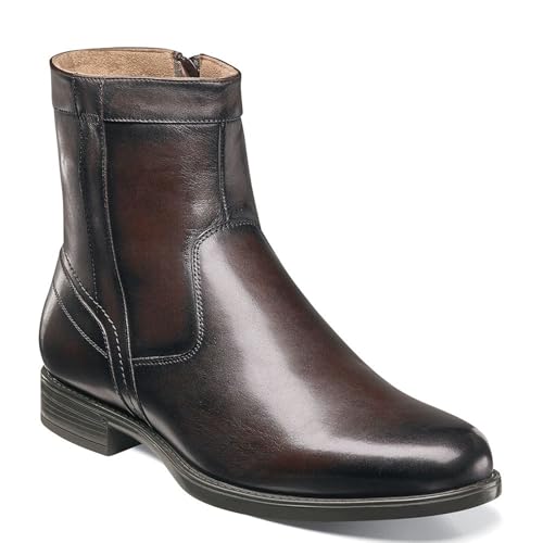 Midtown Plain Toe Men's Boot, 9.5 3E US, Brown