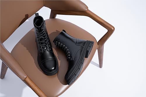 Men's Boots Fashion High Top Motorcycle Boots Waterproof Boots for Men