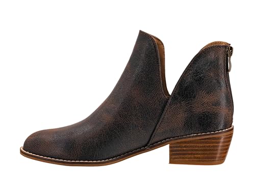 Womens Vanish Booties - Featuring Corkys Soft EVA Insoles, A 1.75-Inch Heel, and Back Zipper - Stylish and Comfortable for