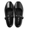 Mary Jane Flats Shoes Women Square Toe Ballet Flats Comfortable Ankle Strap Flats Casual Slip on Flats Women Flats Dress Shoes