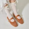 Mary Jane Shoes Women, Mary Jane Flats for Women, Ballet Flats Shoes Round Toe Mary Jane Flats Shoes Dressy Comfortable