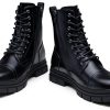 Men's Boots Fashion High Top Motorcycle Boots Waterproof Boots for Men