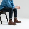 Mens Boots Fashion Casual Boot Hiking Zipper Chukka Boots for Men