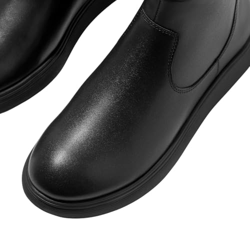 Women's Iq-comff Leather Zip Ankle Boots