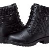 Women's 903 Combat Ankle Boots, Lace up Comfortable Booties Low Heel