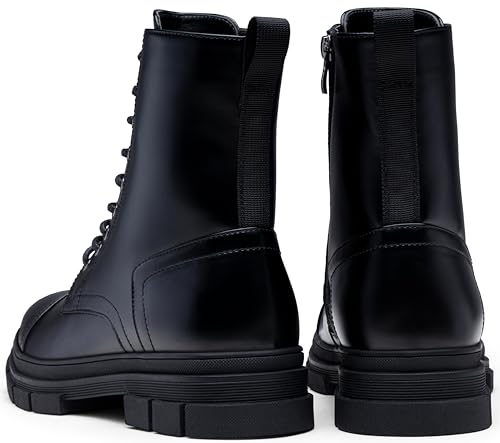 Men's Boots Fashion High Top Motorcycle Boots Waterproof Boots for Men