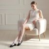 Mary Jane Flats Shoes Women Square Toe Ballet Flats Comfortable Ankle Strap Flats Casual Slip on Flats Women Flats Dress Shoes
