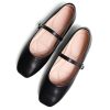 Womens Square Toe Ballet Flats Comfortable Mary Jane Shoes Dressy Casual Slip-On Ballerina Walking Flat Shoes