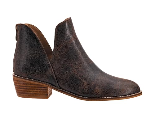 Womens Vanish Booties - Featuring Corkys Soft EVA Insoles, A 1.75-Inch Heel, and Back Zipper - Stylish and Comfortable for