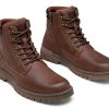 Mens Boots Fashion Casual Boot Hiking Zipper Chukka Boots for Men