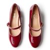 Mary Jane Shoes Women, Chunky Mary Janes Heels for Women Shoes Dressy Casual, Dress Shoes for Women Block Heels Closed Toe Mary