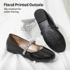Girls Mary Jane Dress Shoes Ballerina Flats for Wedding, Party (Toddler/Little Kid/Big Kid)
